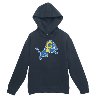 Detroit Rams Number 9 Urban Pullover Hoodie