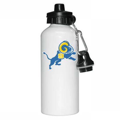 Detroit Rams Number 9 Aluminum Water Bottle