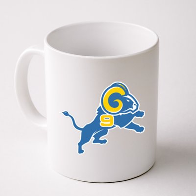 Detroit Rams Number 9 Coffee Mug