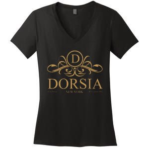 Dorsia Restaurant New York Reservations Only Women's V-Neck T-Shirt