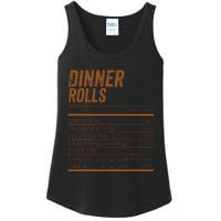 Dinner Rolls Nutrition Facts Matching Family Thanksgiving Ladies Essential Tank