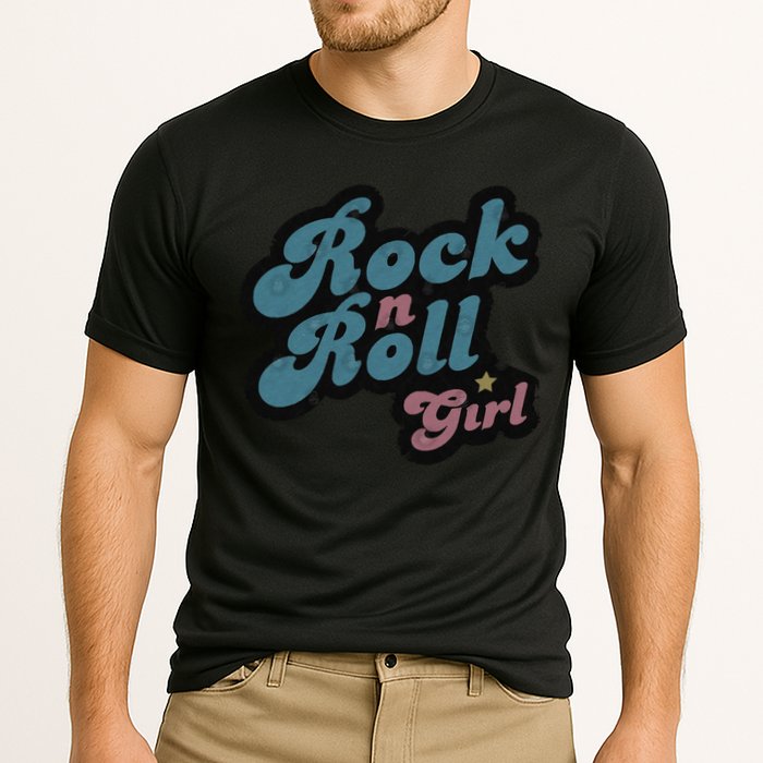 Darla Rock N Roll Girl Cooling Performance Crew T-Shirt
