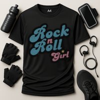 Darla Rock N Roll Girl Cooling Performance Crew T-Shirt
