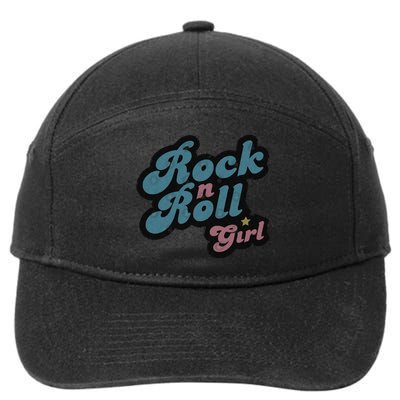 Darla Rock N Roll Girl 7-Panel Snapback Hat