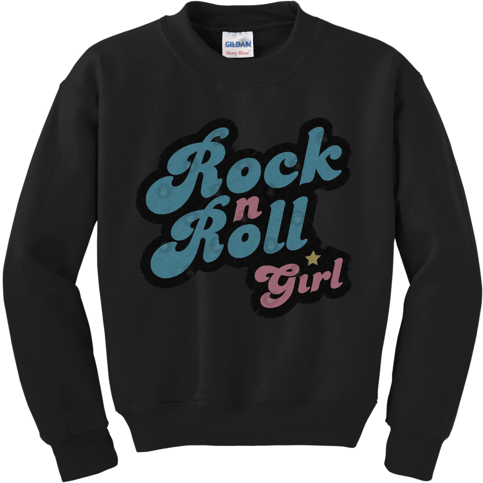 Darla Rock N Roll Girl Kids Sweatshirt