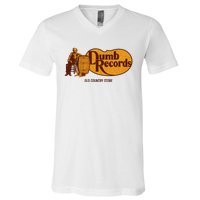 Dumb Records Old Country Store V-Neck T-Shirt