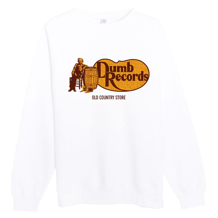 Dumb Records Old Country Store Premium Crewneck Sweatshirt