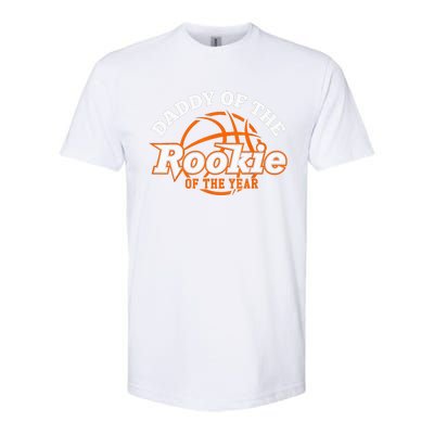 Dad Rookie Of The Year Basketball Daddy Of The Rookie Softstyle CVC T-Shirt