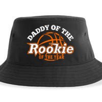 Dad Rookie Of The Year Basketball,Daddy Of The Rookie Sustainable Bucket Hat