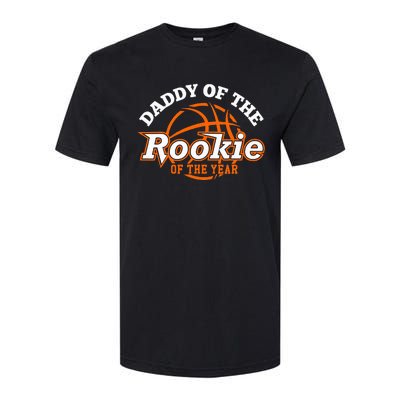 Dad Rookie Of The Year Basketball Daddy Of The Rookie Softstyle CVC T-Shirt