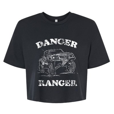 Danger Ranger Offroad Truck Bella+Canvas Jersey Crop Tee