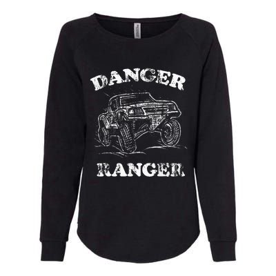 Danger Ranger Offroad Truck Womens California Wash Sweatshirt