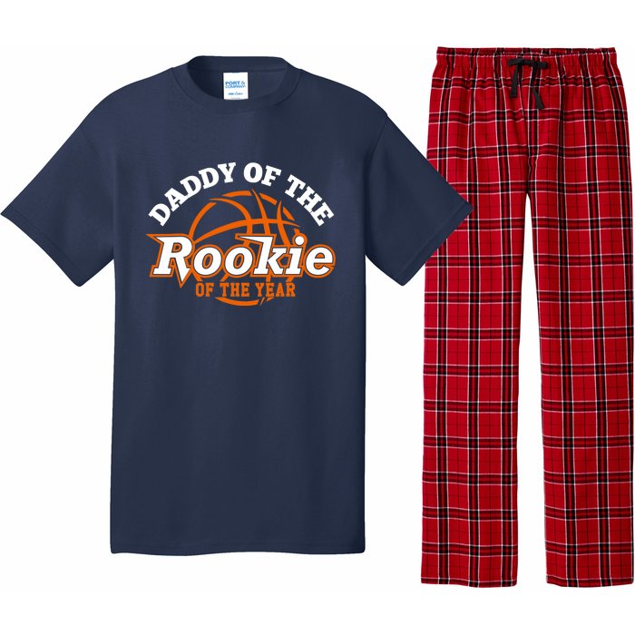 Dad Rookie Of The Year Basketball Shirt,Daddy Of The Rookie Pajama Set