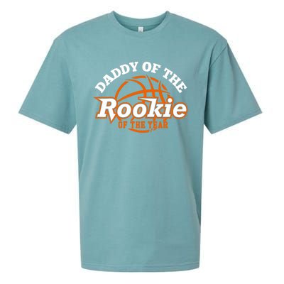 Dad Rookie Of The Year Basketball Shirt,Daddy Of The Rookie Sueded Cloud Jersey T-Shirt