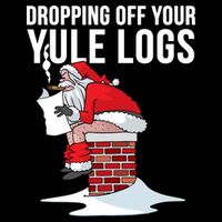 Dropping Off Your Yule Logs Flexfit Unipanel Trucker Cap
