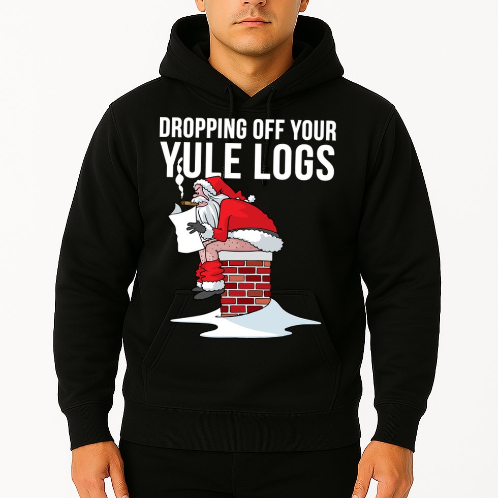 Dropping Off Your Yule Logs Hoodie