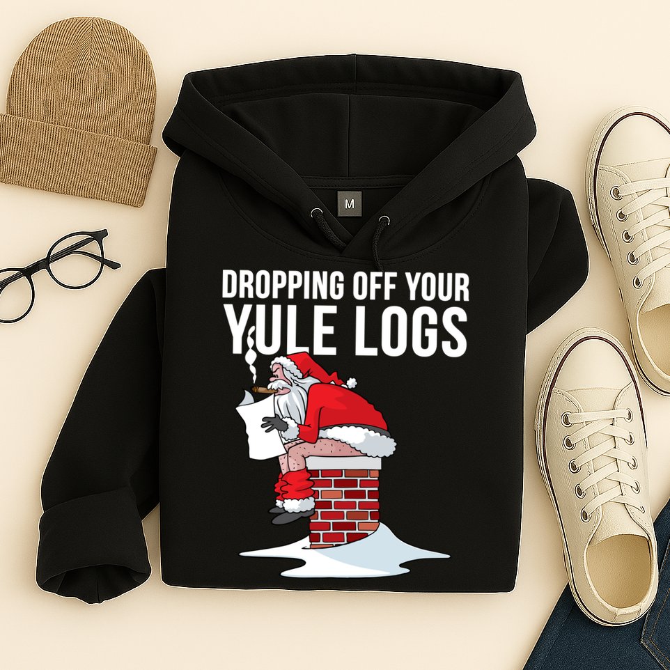 Dropping Off Your Yule Logs Hoodie