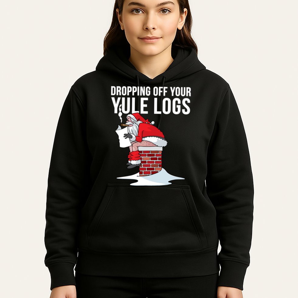 Dropping Off Your Yule Logs Hoodie