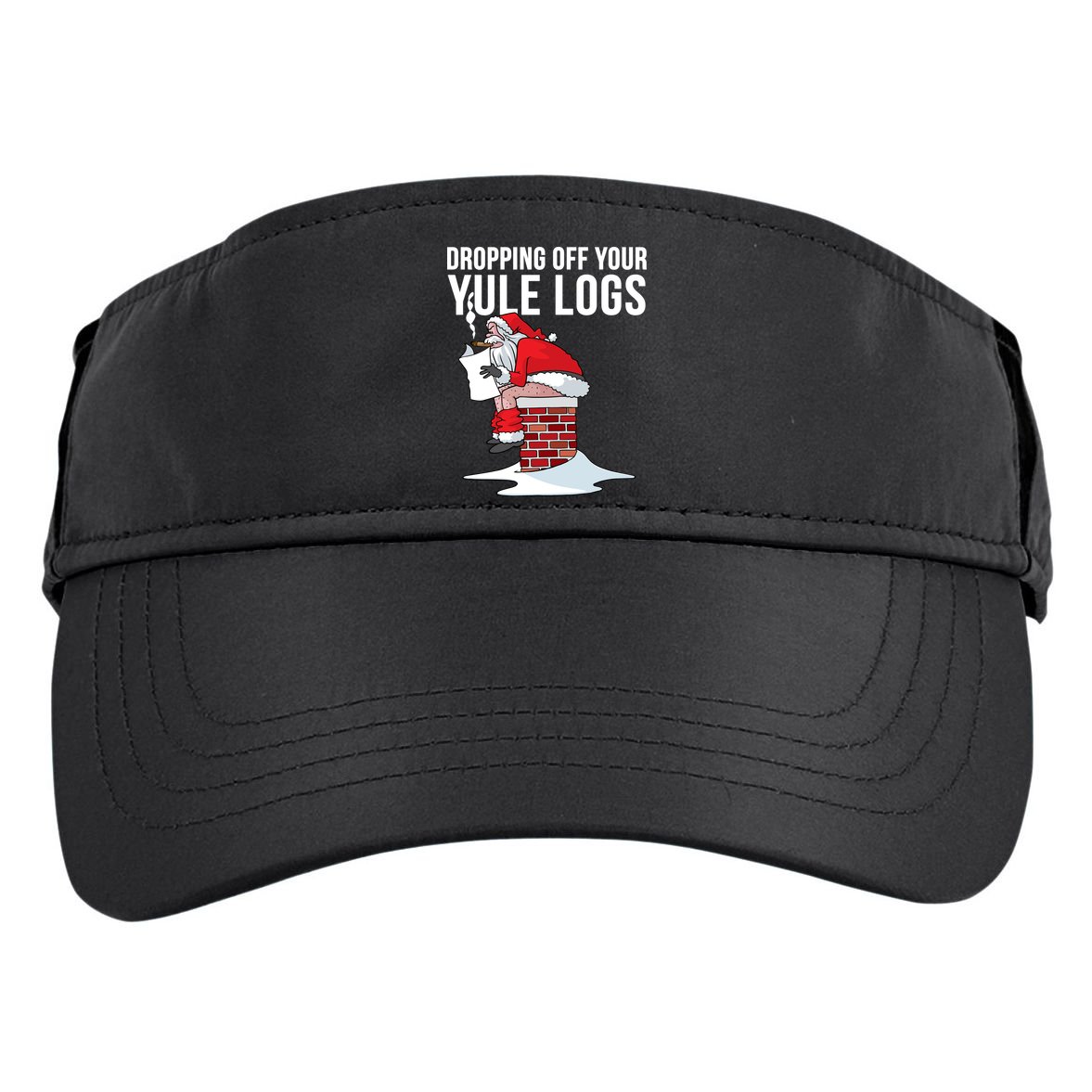 Dropping Off Your Yule Logs Adult Drive Performance Visor
