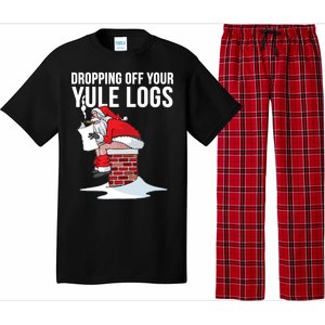 Dropping Off Your Yule Logs Pajama Set