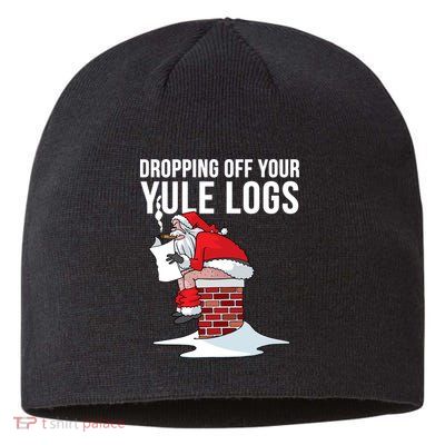 Dropping Off Your Yule Logs Sustainable Beanie