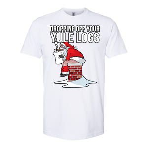 Dropping Off Your Yule Logs Softstyle CVC T-Shirt