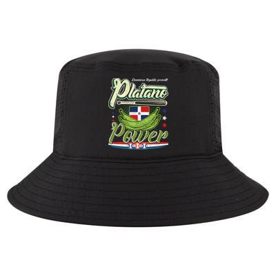 Dominican Republic Platano Power Baseball DR Flag Cool Comfort Performance Bucket Hat