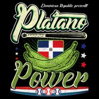 Dominican Republic Platano Power Baseball DR Flag 16 in Basic Backpack