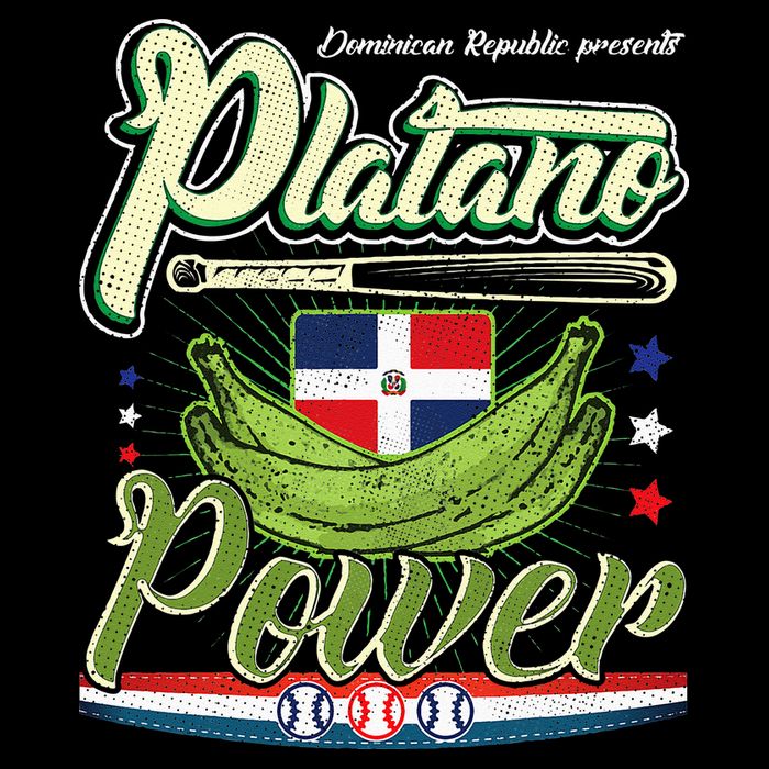 Dominican Republic Platano Power Baseball DR Flag 16 in Basic Backpack
