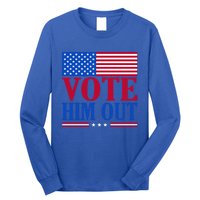 Democratic Republican Party Usa Flag Elections Quote Gift Long Sleeve Shirt