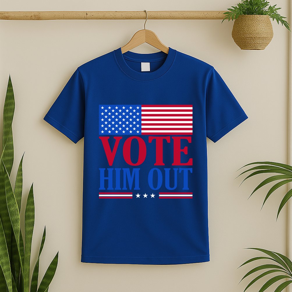 Democratic Republican Party Usa Flag Elections Quote Gift T-Shirt