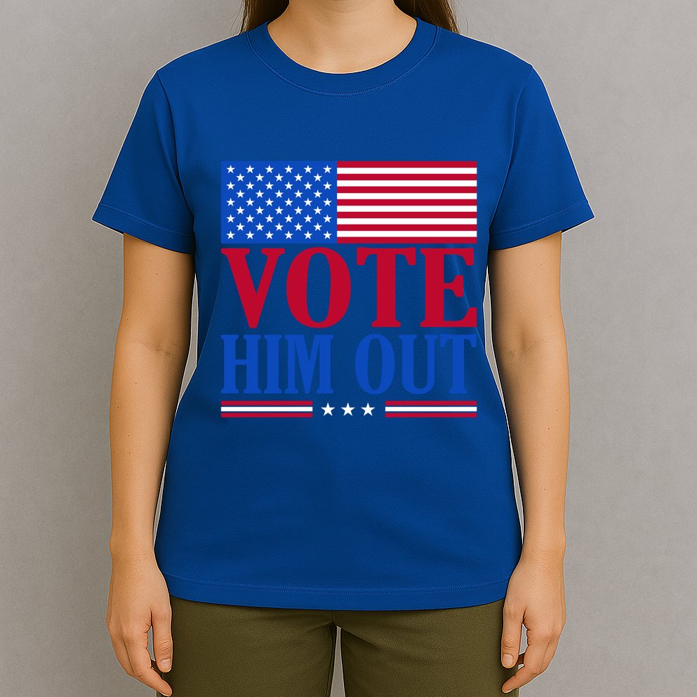Democratic Republican Party Usa Flag Elections Quote Gift T-Shirt