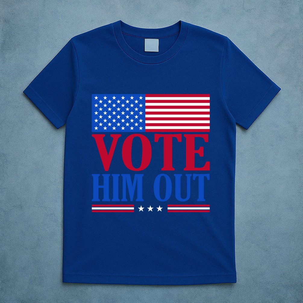 Democratic Republican Party Usa Flag Elections Quote Gift T-Shirt