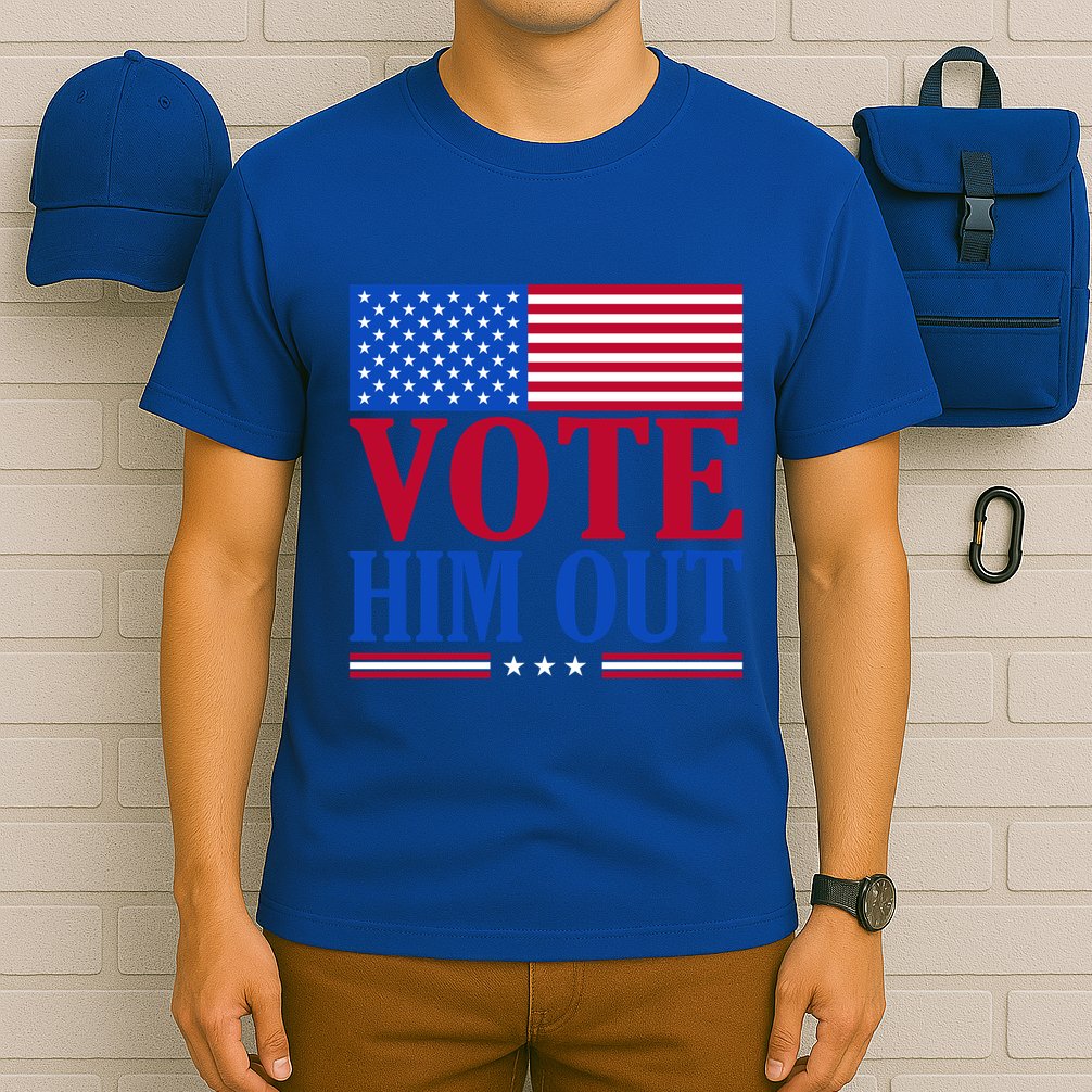 Democratic Republican Party Usa Flag Elections Quote Gift T-Shirt