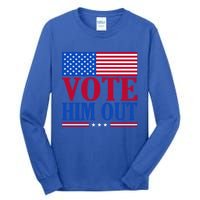 Democratic Republican Party Usa Flag Elections Quote Gift Tall Long Sleeve T-Shirt