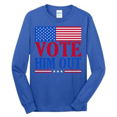 Democratic Republican Party Usa Flag Elections Quote Gift Tall Long Sleeve T-Shirt