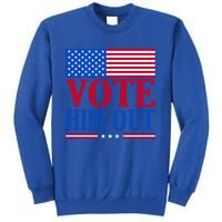 Democratic Republican Party Usa Flag Elections Quote Gift Tall Sweatshirt