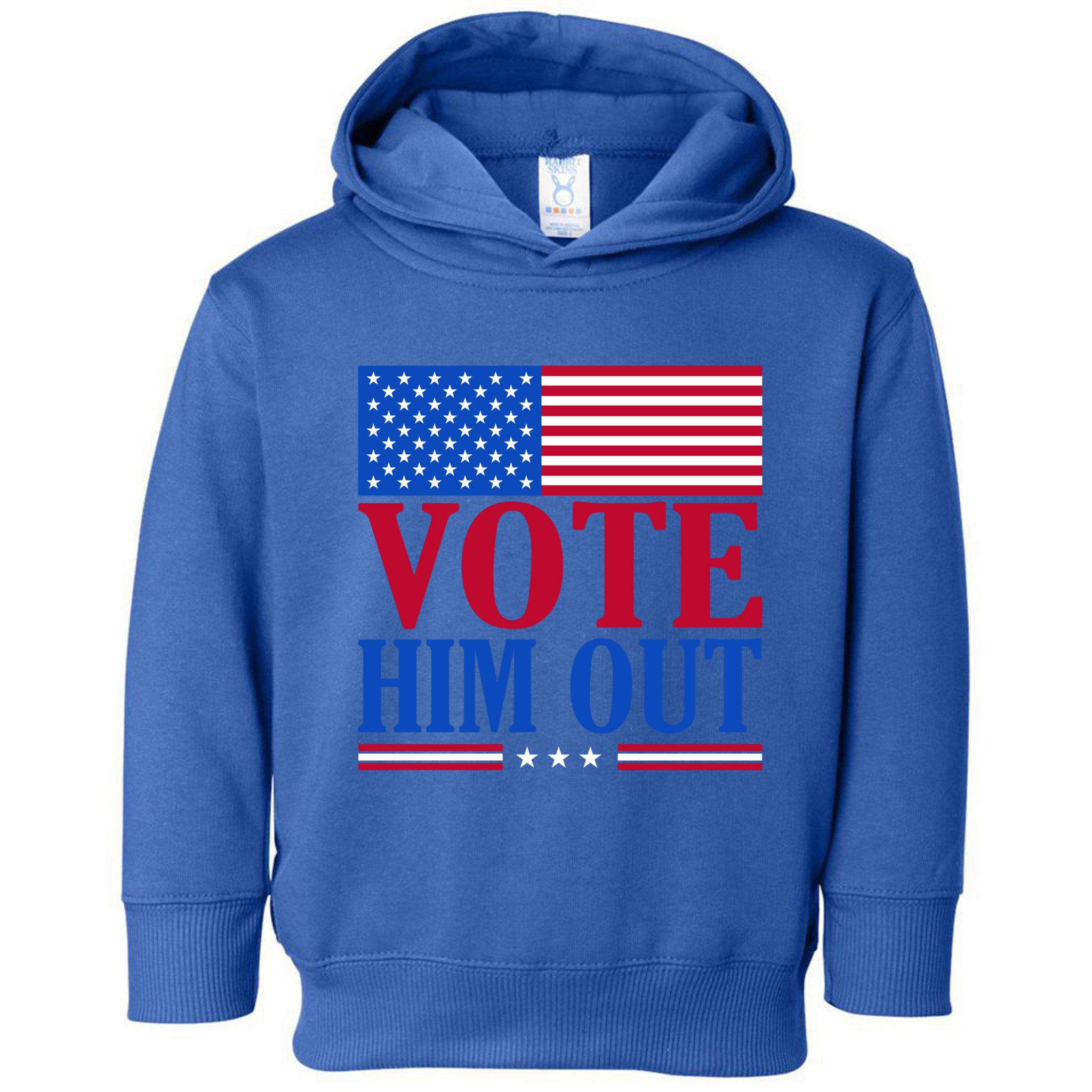 Democratic Republican Party Usa Flag Elections Quote Gift Toddler Hoodie