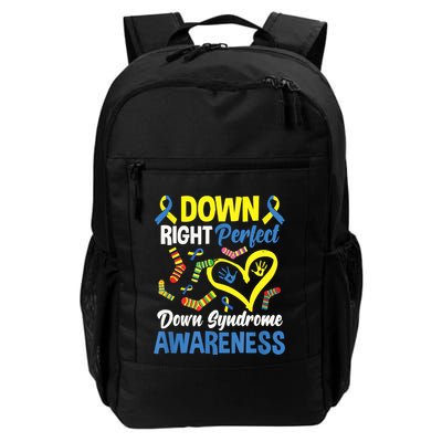 Down Right Perfect Down Syndrome Awareness Backpack