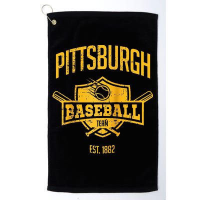 Distressed Retro Pirate Look Party Tailgate Gameday Fan Gift Raglan Baseball Golf Towel
