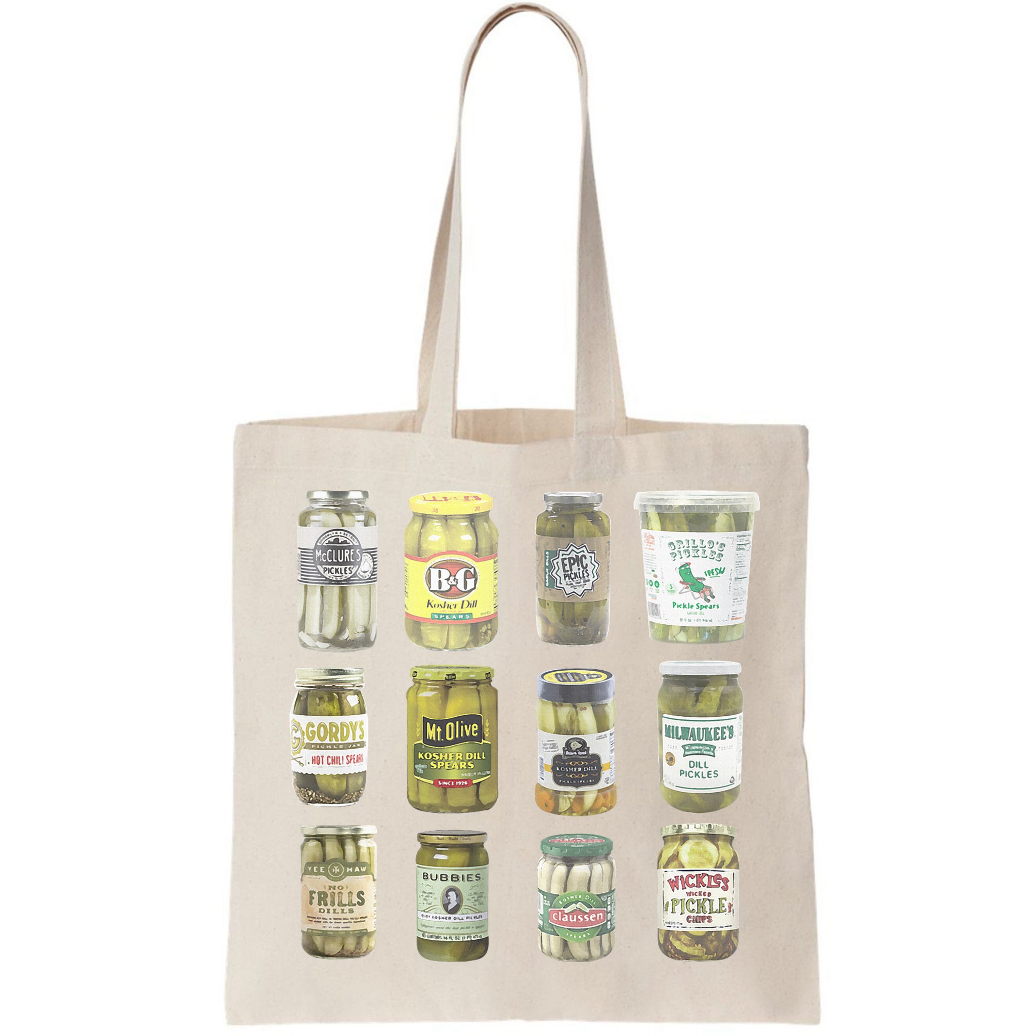 Delicious Retro Pickle Enthusiasts Bag