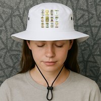 Delicious Retro Pickle Enthusiasts Bucket Hat