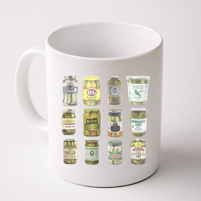 Delicious Retro Pickle Enthusiasts Mug