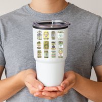 Delicious Retro Pickle Enthusiasts Tumbler