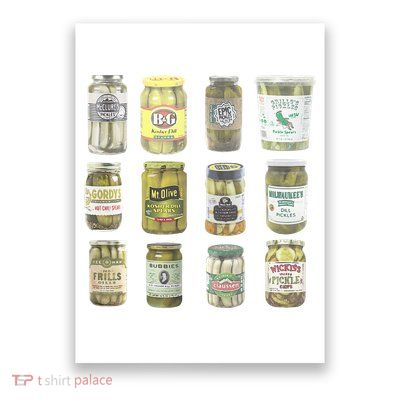 Delicious Retro Pickle Enthusiasts Poster