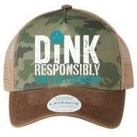Dink Responsibly Pickleball Player Funny Pickleball Legacy Tie Dye Trucker Hat