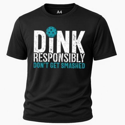 Dink Responsibly Pickleball Player Funny Pickleball Performance Shirt