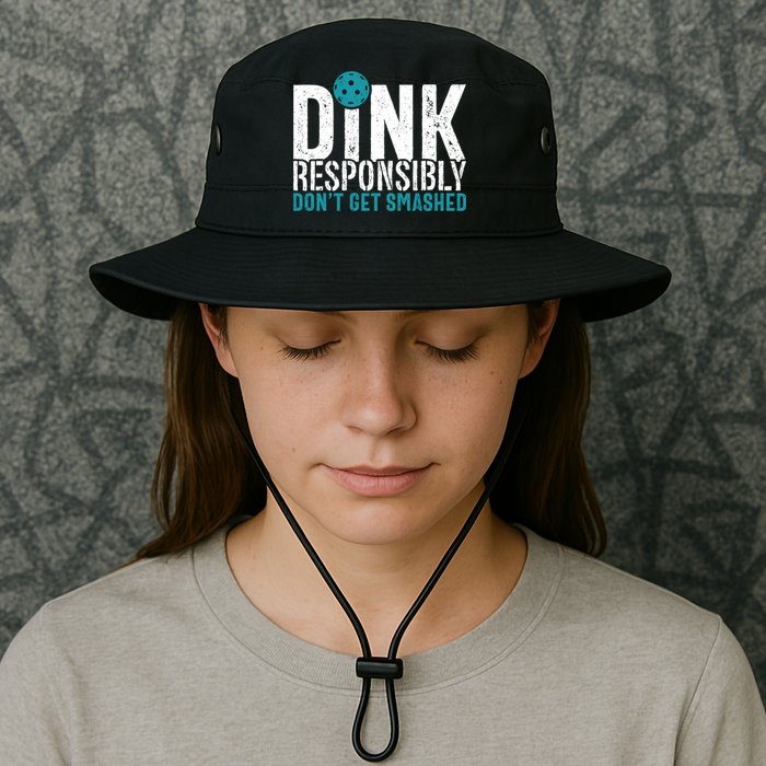 Dink Responsibly Pickleball Player Funny Pickleball Bucket Hat