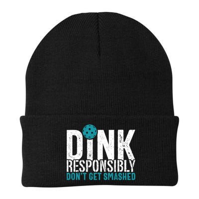 Dink Responsibly Pickleball Player Funny Pickleball Beanie