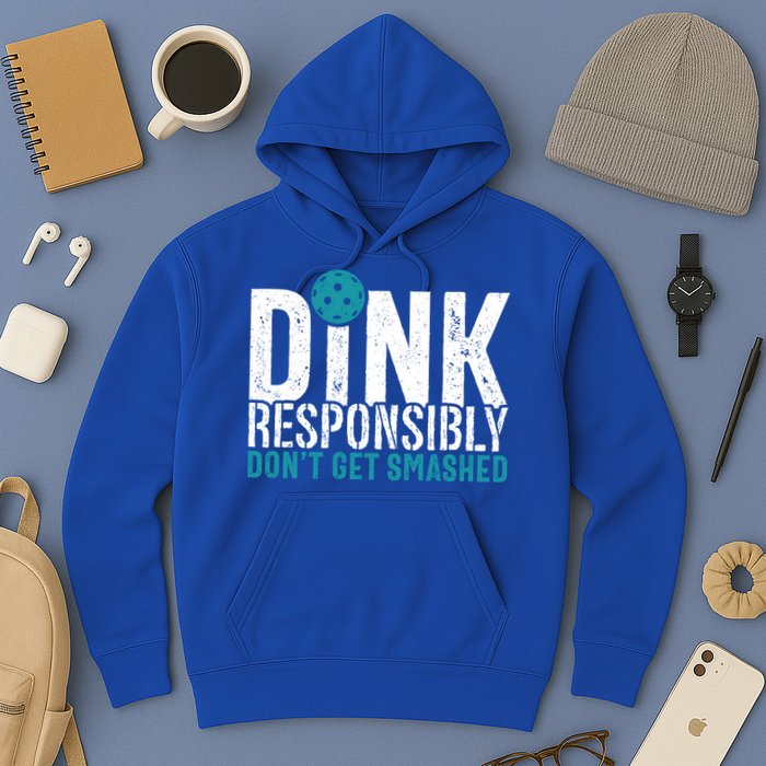 Dink Responsibly Pickleball Player Funny Pickleball Hoodie